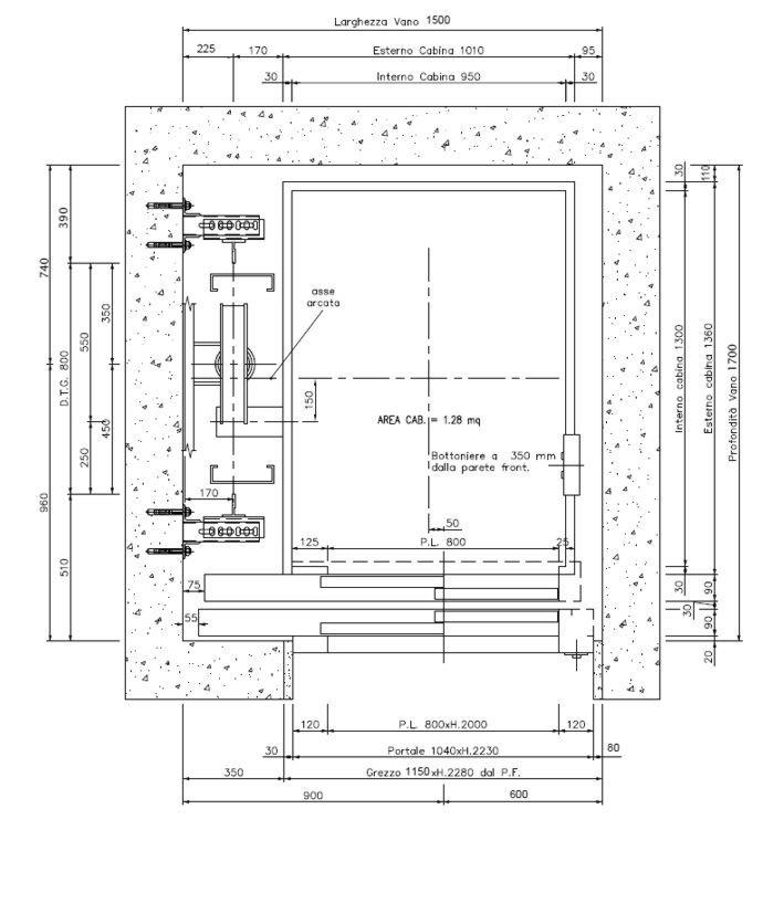 Guida N 1 Per Dimensionare Il Vano Ascensore A Norma Misure Disegni Dwg Carichi Norme E Leggi